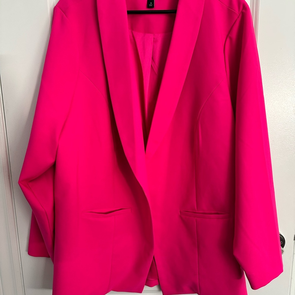 Women's Pink Blazer suit